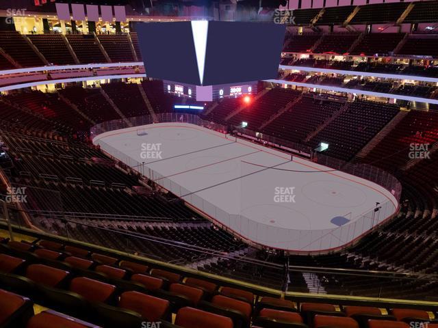 Seating view for Prudential Center Section 133