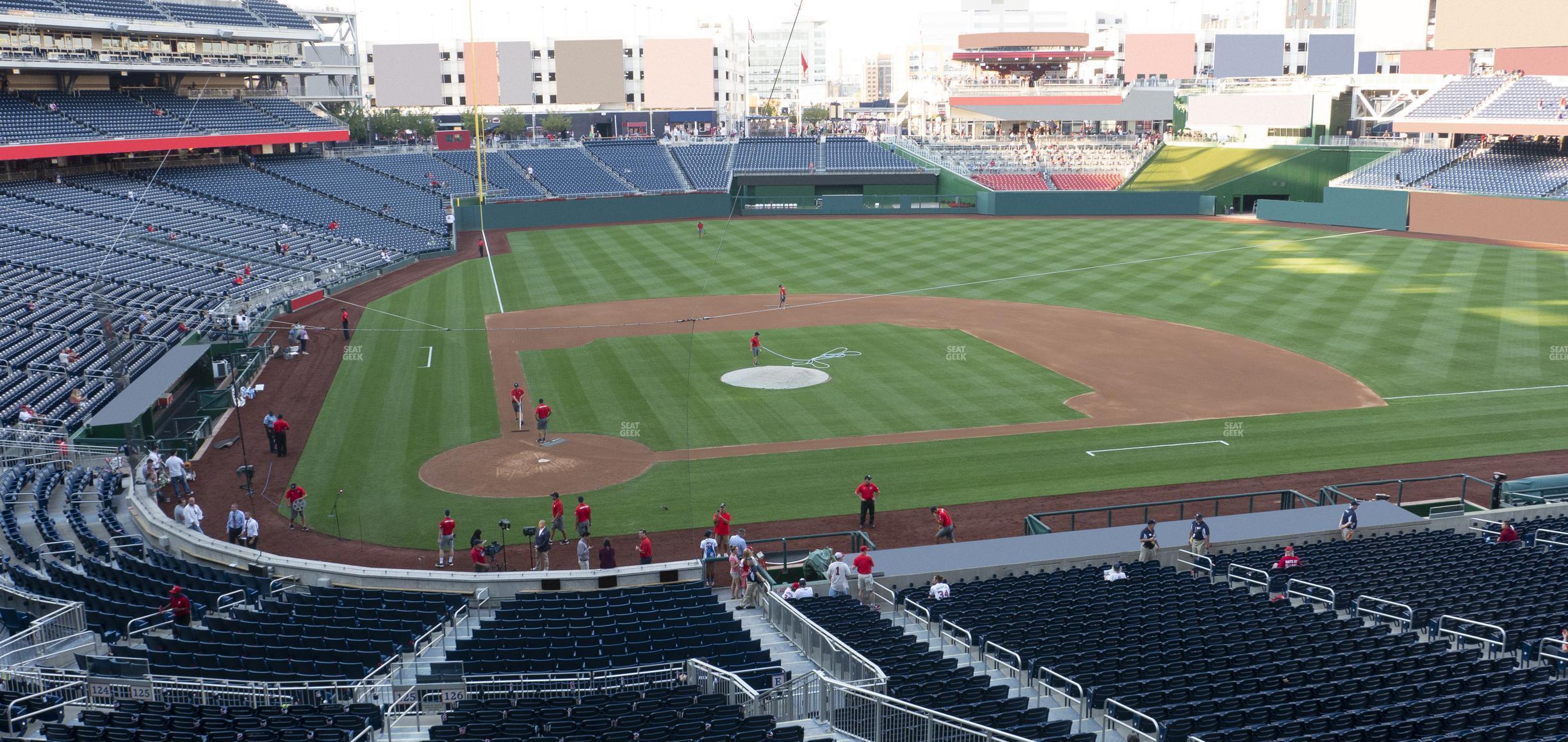 Seating view for Nationals Park Section Fis Champions Club 217