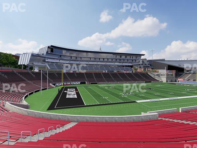 Seating view for Nippert Stadium Section 110