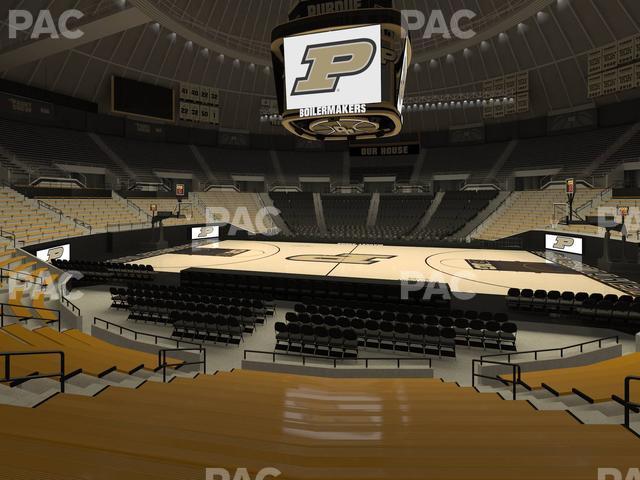 Seating view for Mackey Arena Section Lower 18