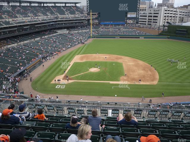 Seating view for Comerica Park Section 322