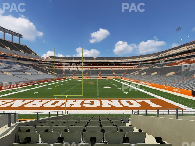 Seating view for Darrell K Royal - Texas Memorial Stadium Section 38 C