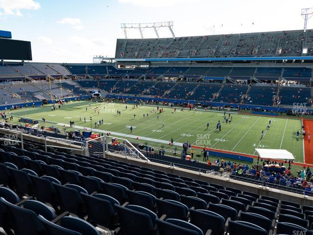 Seating view for Camping World Stadium Section Plaza 5