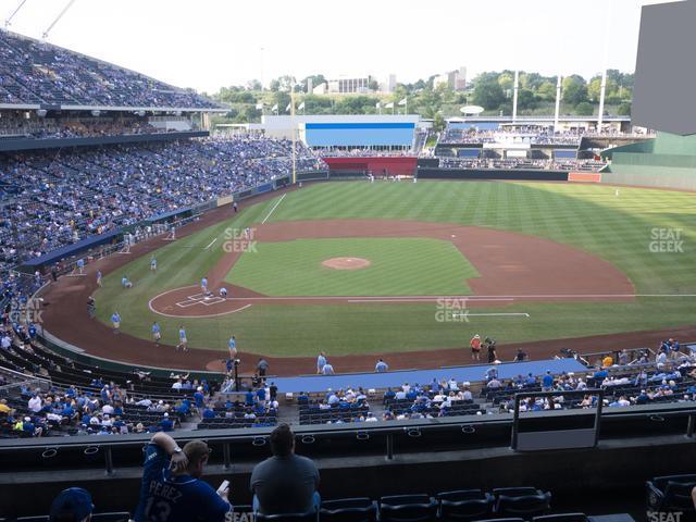 Seating view for Kauffman Stadium Section 314