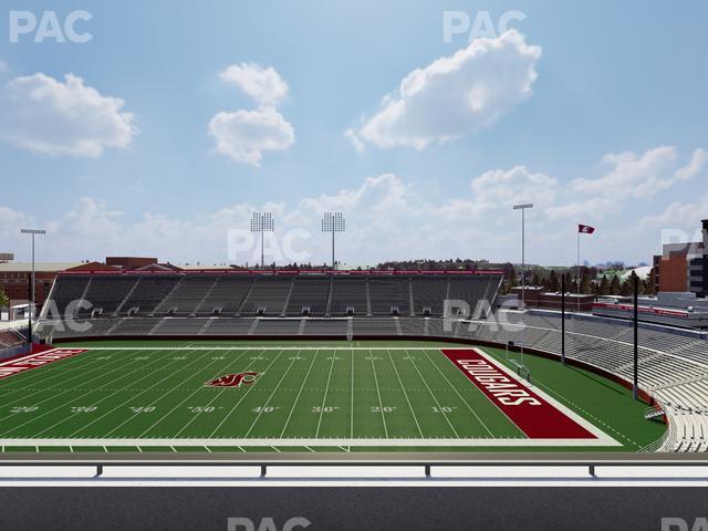 Seating view for Gesa Field Section 109