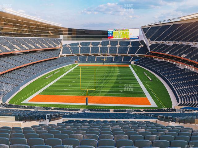 Seating view for Soldier Field Section 351