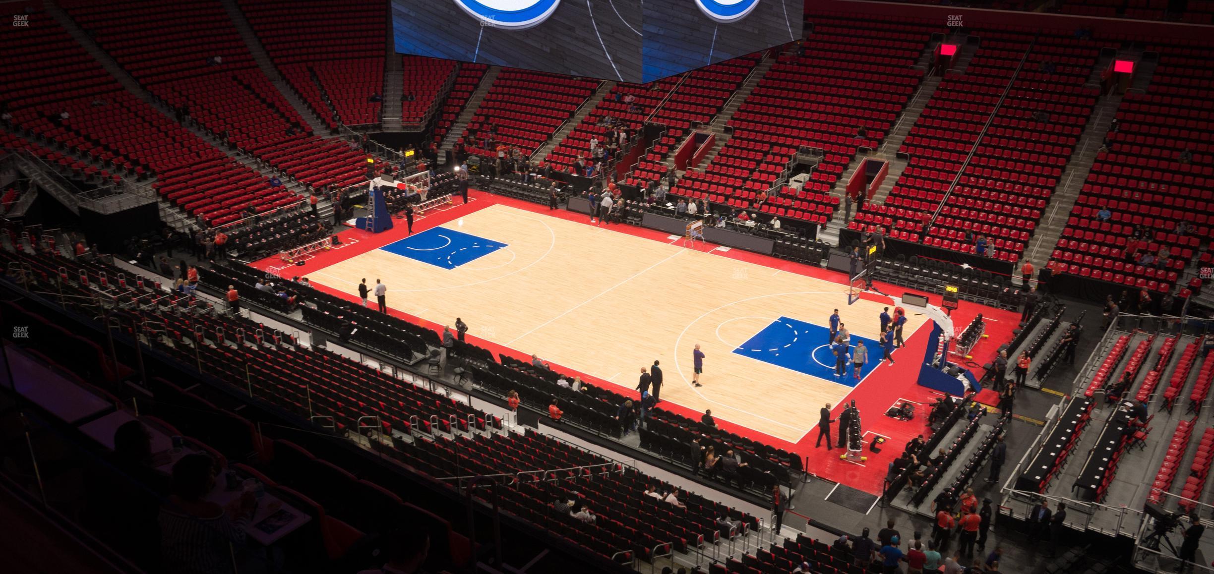 Seating view for Little Caesars Arena Section Mezzanine 7