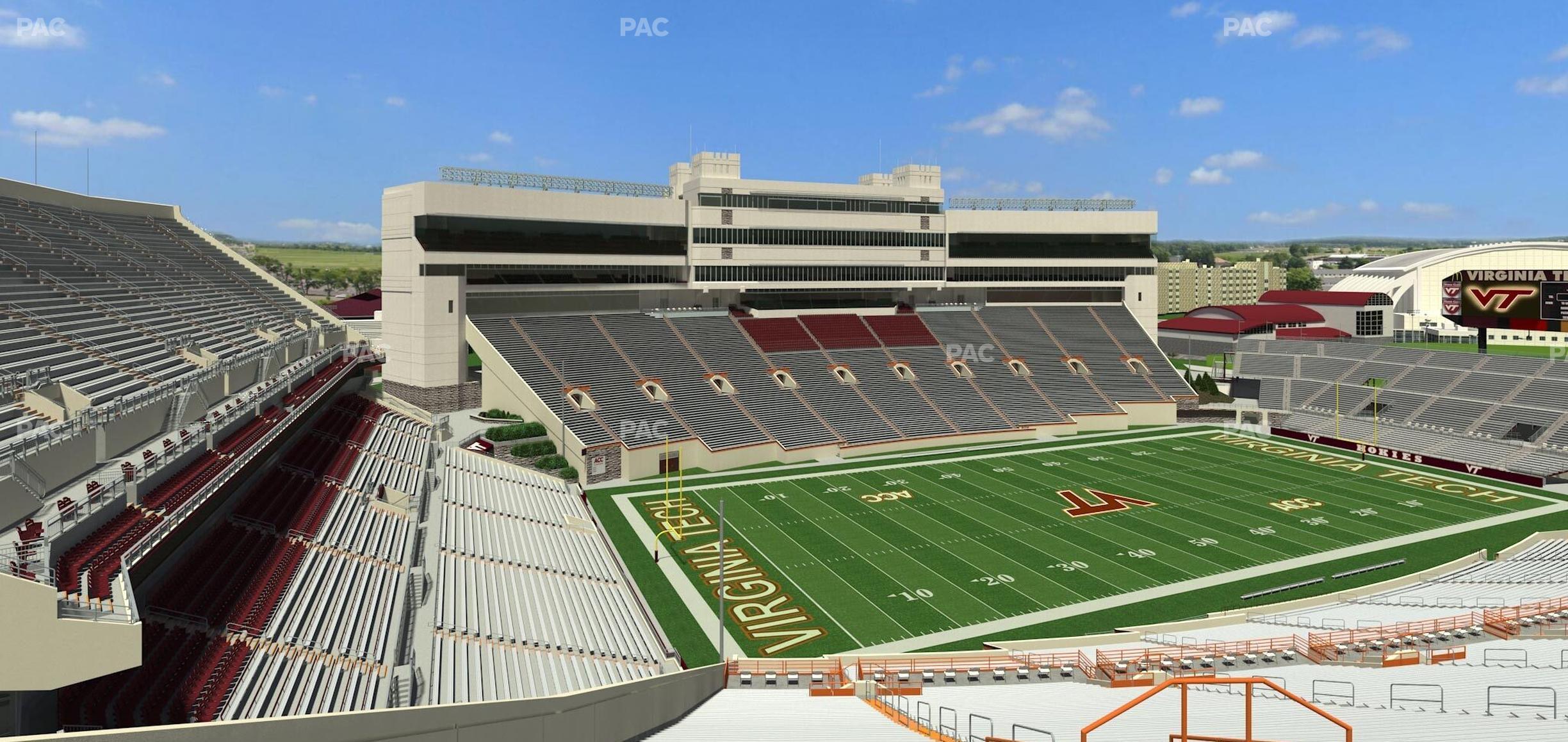 Seating view for Lane Stadium Section 236