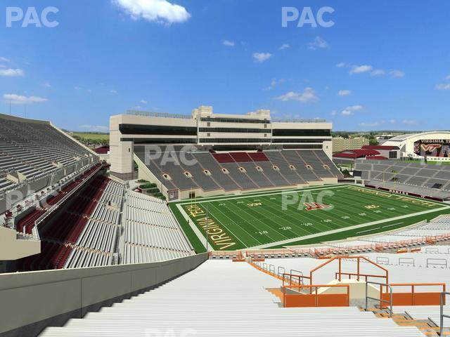 Seating view for Lane Stadium Section 236