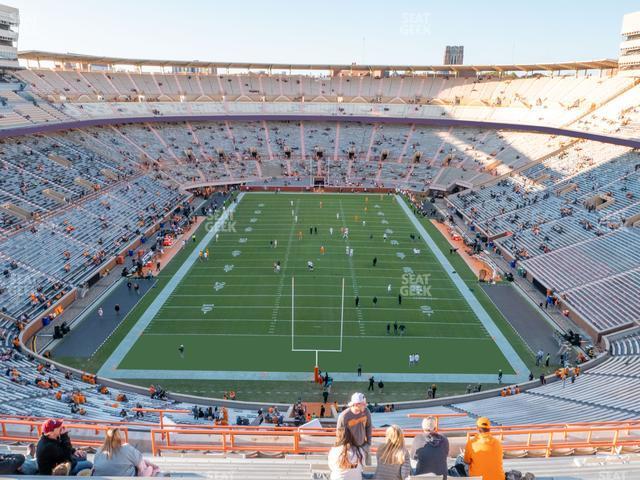 Seating view for Neyland Stadium Section Ll