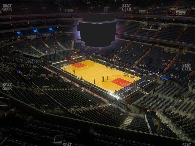 Seating view for Capital One Arena Section 421