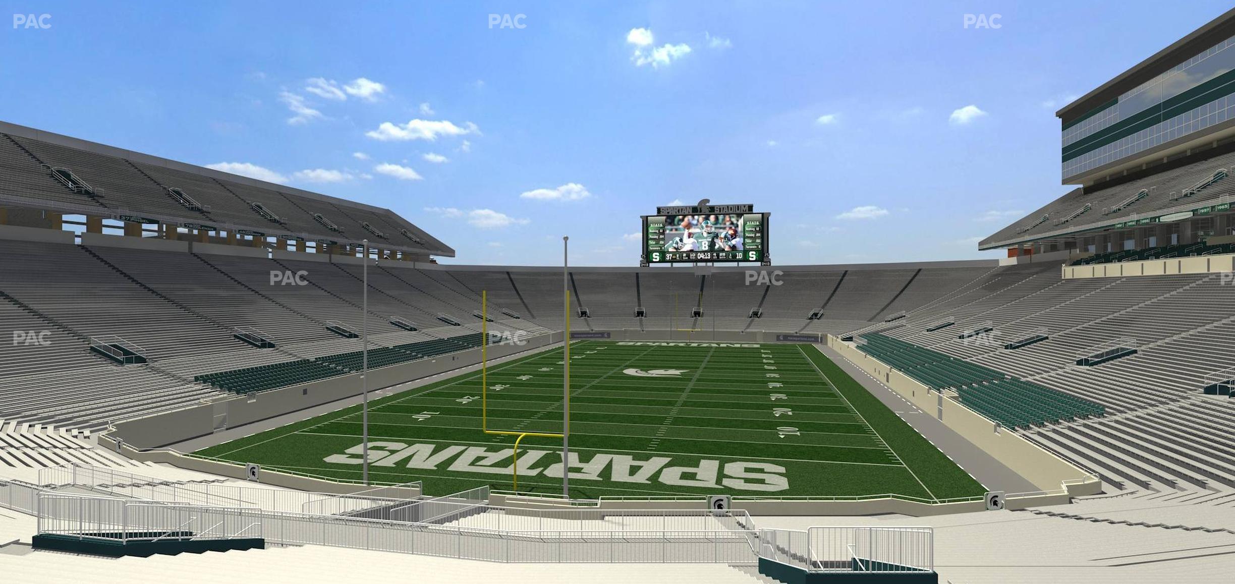 Seating view for Spartan Stadium (Michigan) Section 30