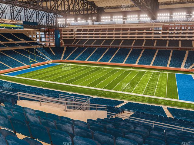 Seating view for Ford Field Section 334