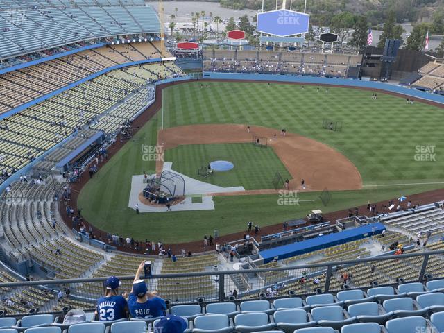 Seating view for Dodger Stadium Section 10 Td