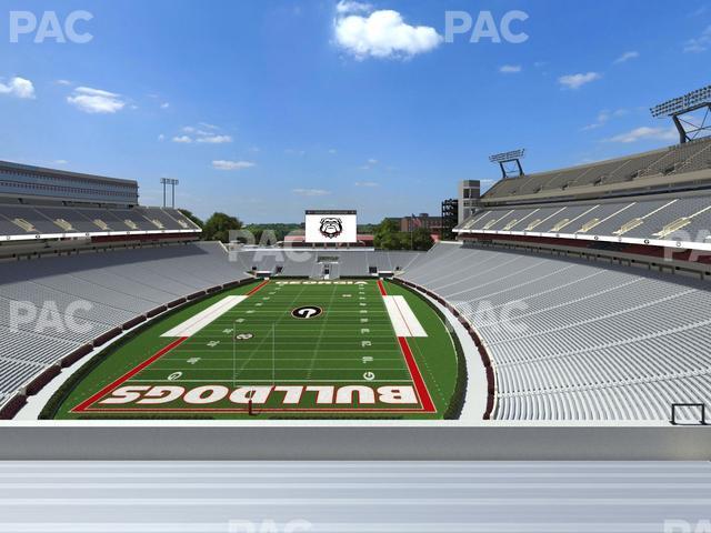 Seating view for Sanford Stadium Section 318