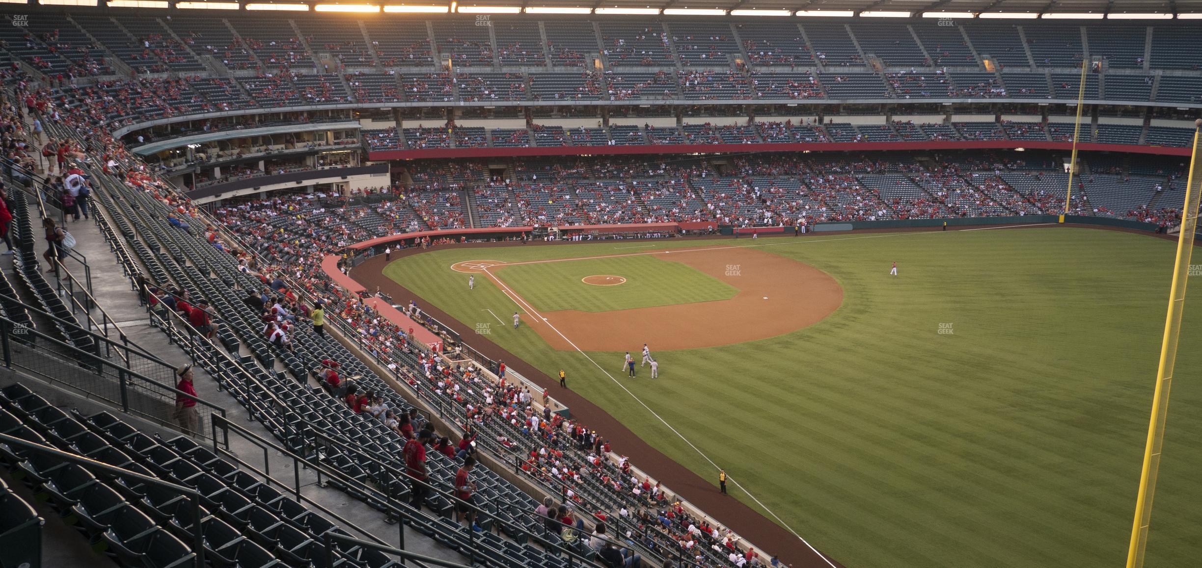 Seating view for Angel Stadium of Anaheim Section 536