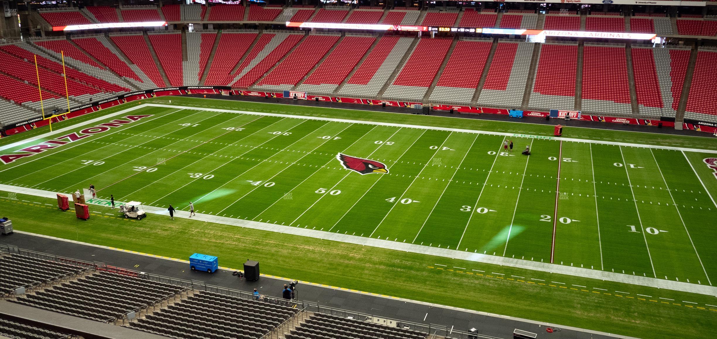 Seating view for State Farm Stadium Section Ring Of Honor 410