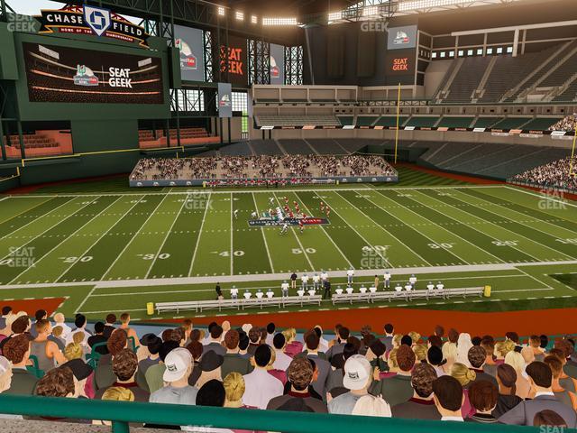 Seating view for Chase Field Section Suite 54