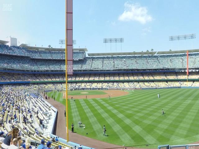 Seating view for Dodger Stadium Section 168 Lg