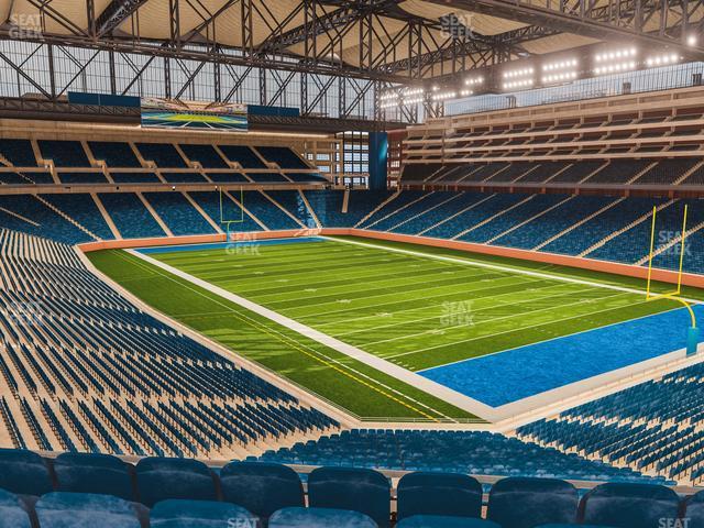 Seating view for Ford Field Section 238