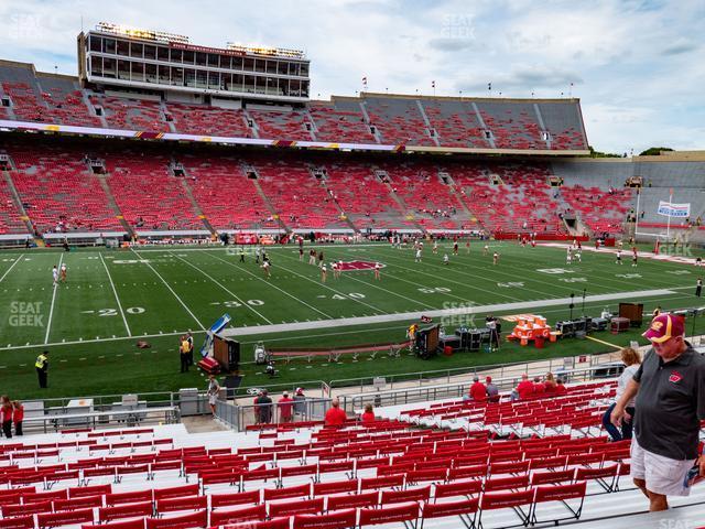 Seating view for Camp Randall Stadium Section V