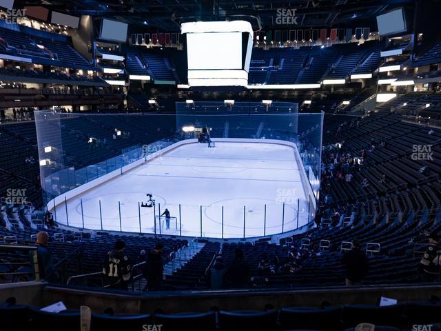 Seating view for Nationwide Arena Section Club 11