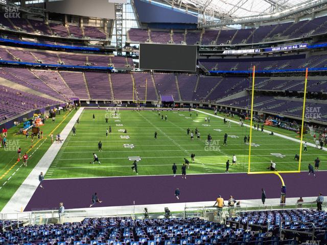 Seating view for U.S. Bank Stadium Section 143