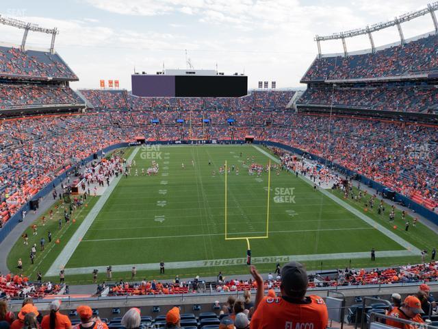 Seating view for Empower Field at Mile High Section 324