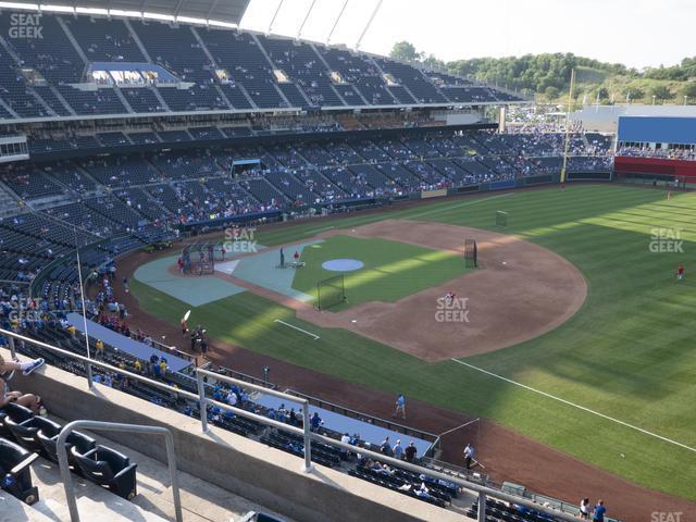 Seating view for Kauffman Stadium Section 434