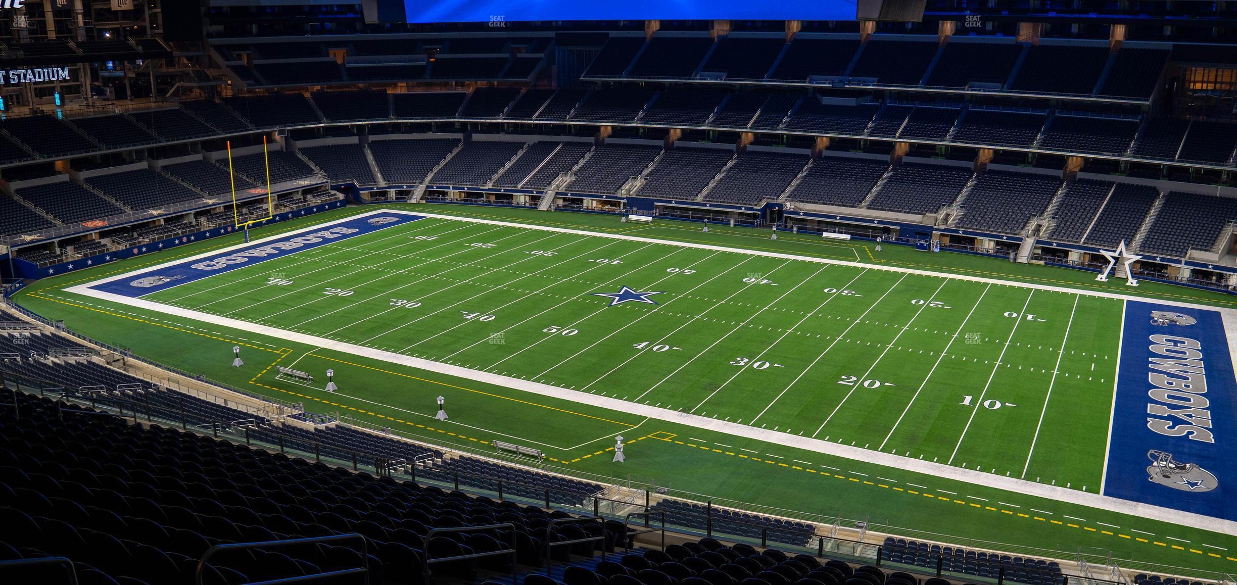 Seating view for AT&T Stadium Section Silver Suite 438