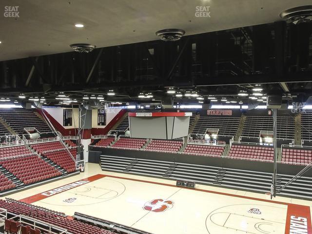 Seating view for Maples Pavilion Section 4