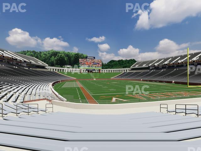 Seating view for Scott Stadium Section 118