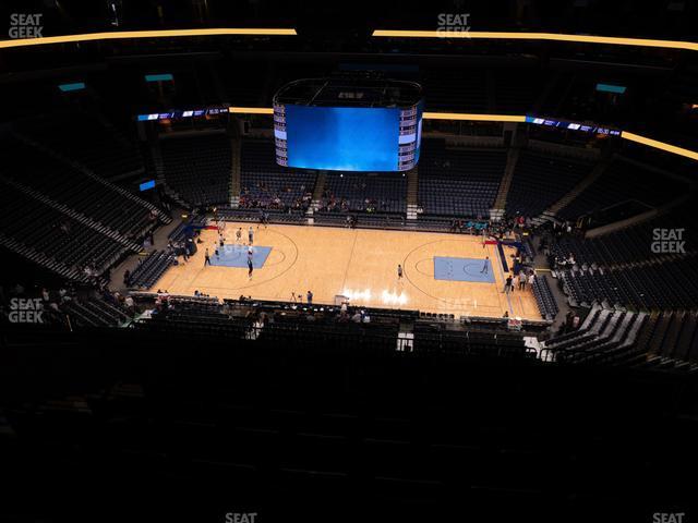 Seating view for FedExForum Section 209