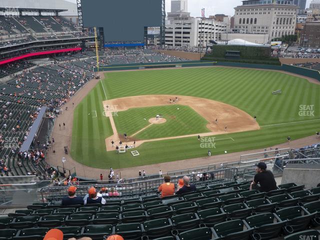 Seating view for Comerica Park Section 324