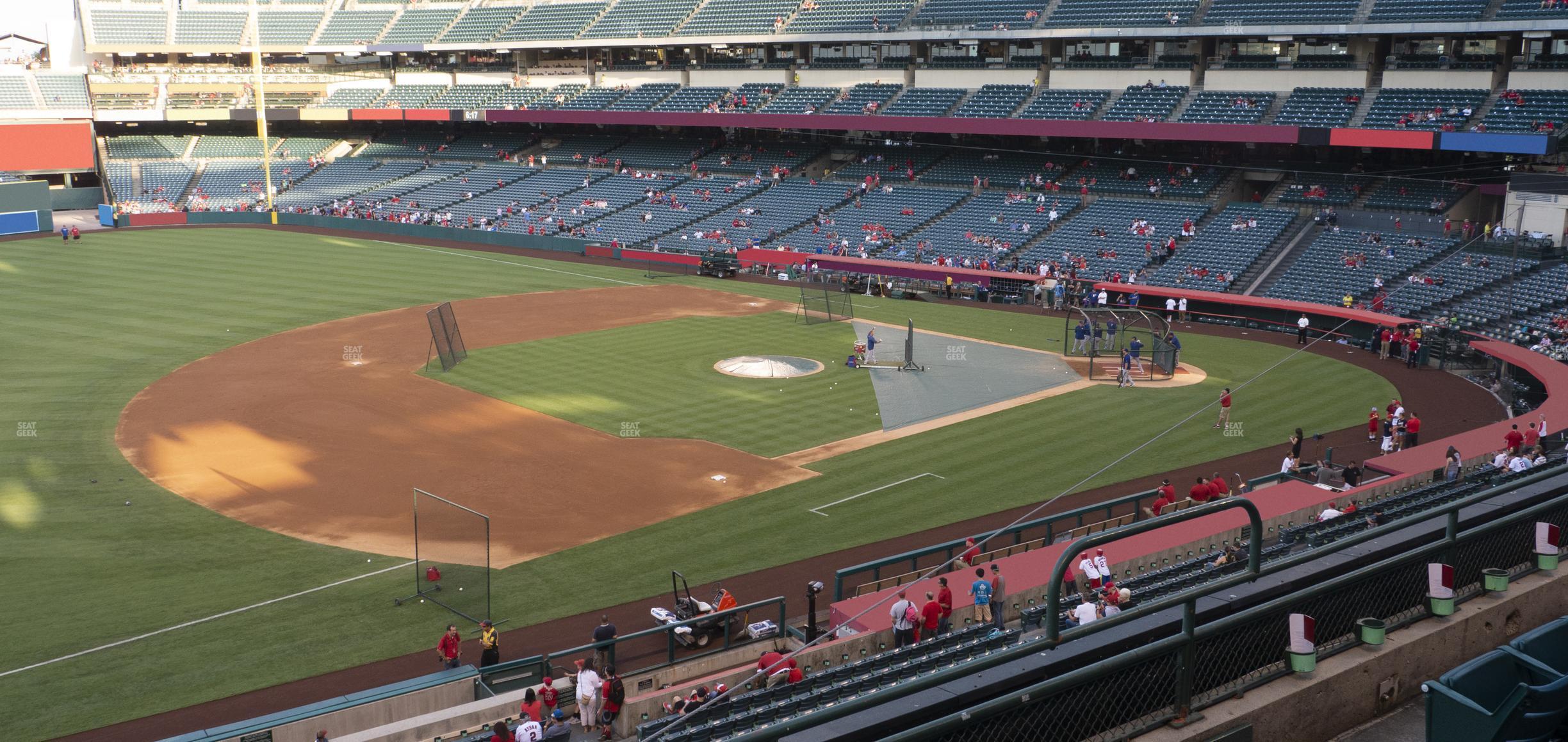 Seating view for Angel Stadium of Anaheim Section 313