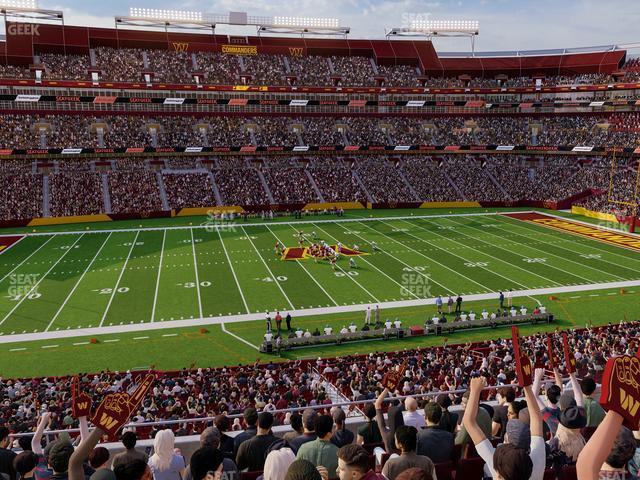 Seating view for Northwest Stadium Section 323