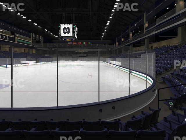 Seating view for Compton Family Ice Arena Section 16