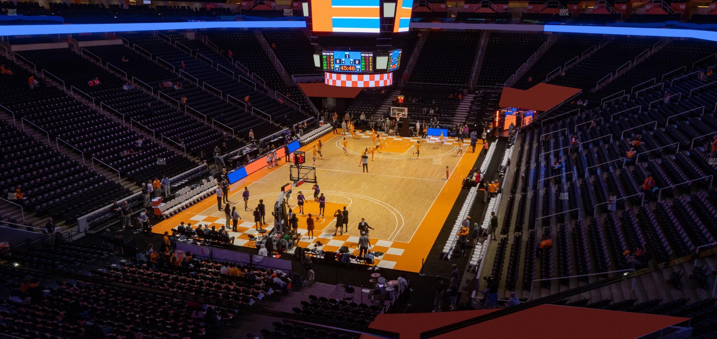 Seating view for Thompson-Boling Arena at Food City Center Section 227