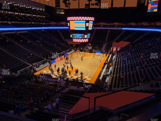 Seating view for Thompson-Boling Arena at Food City Center Section 227