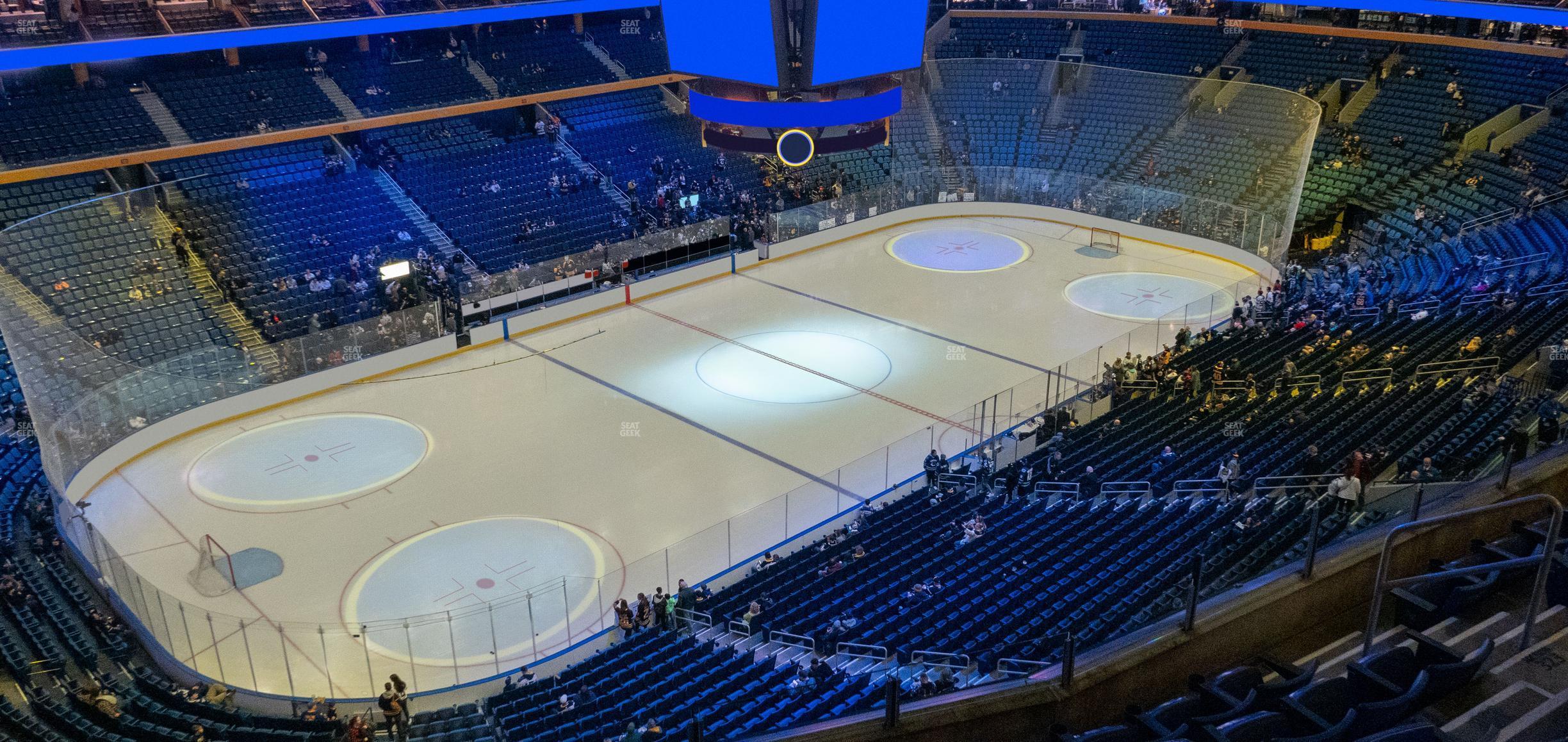 Seating view for KeyBank Center Section 323