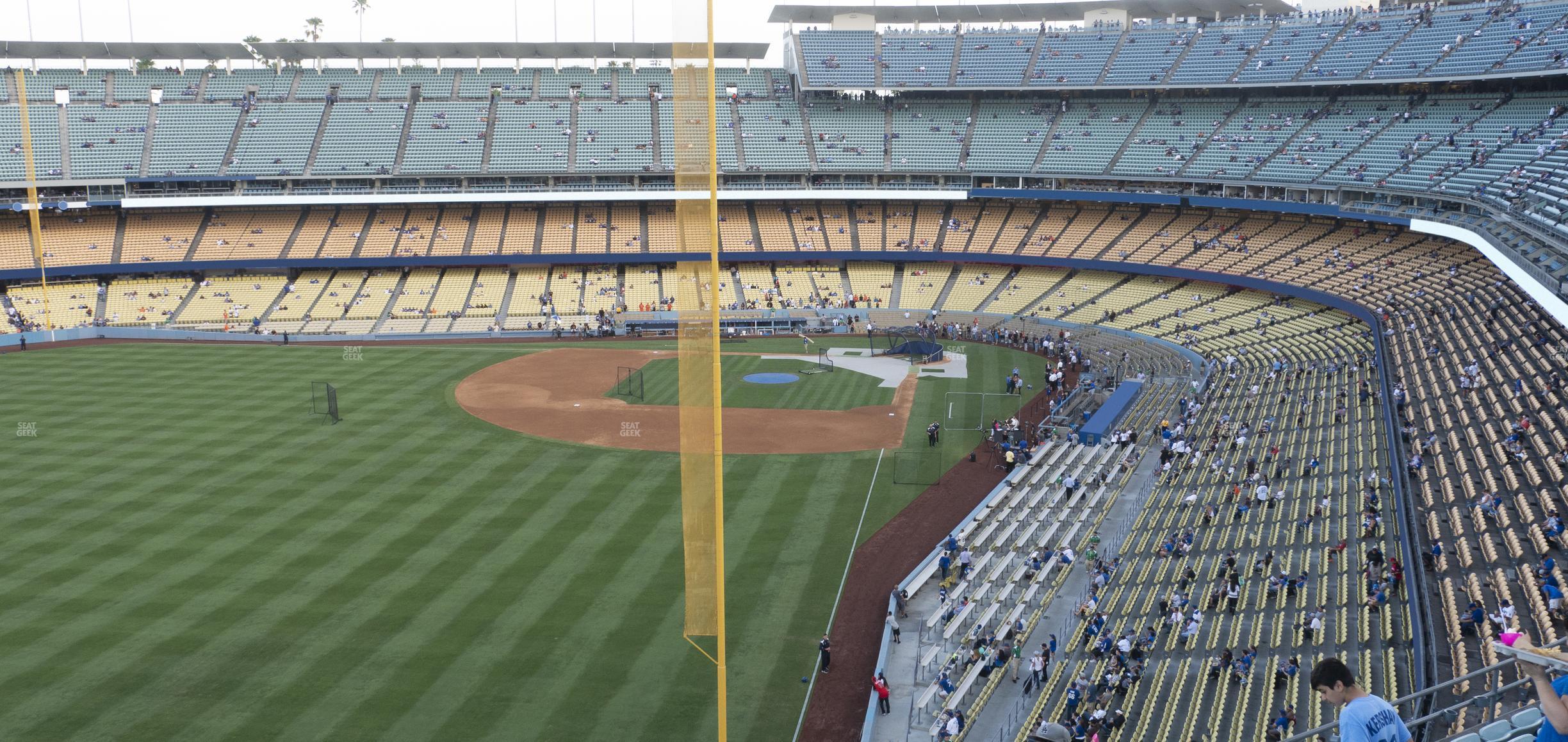 Seating view for Dodger Stadium Section 59 Rs