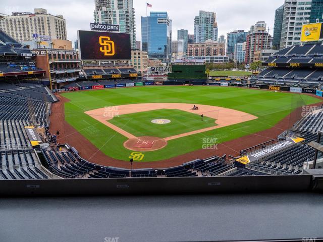 Seating view for Petco Park Section Terrace Vip Tables 6