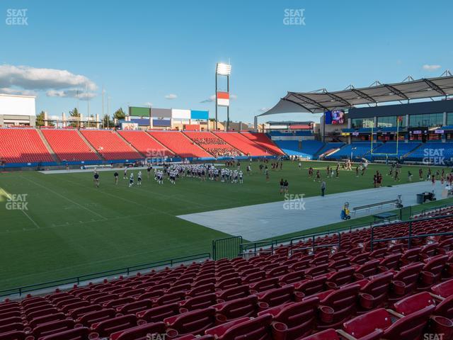 Seating view for Toyota Stadium Section 103