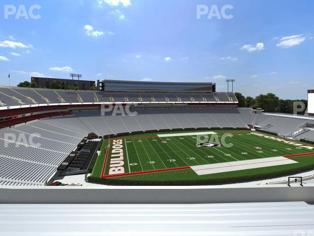 Seating view for Sanford Stadium Section 310