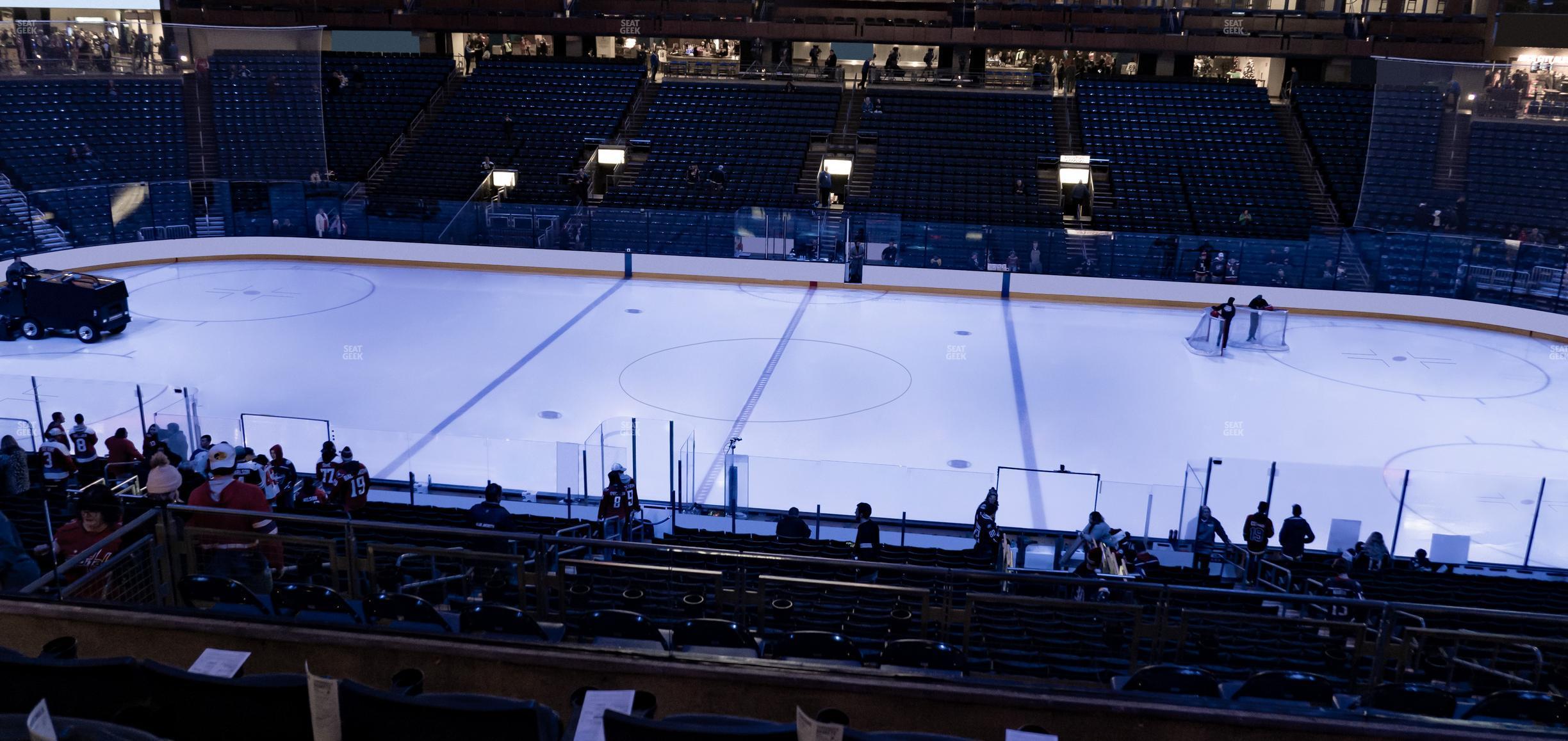 Seating view for Nationwide Arena Section Club 3