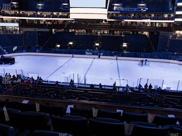 Seating view for Nationwide Arena Section Club 3