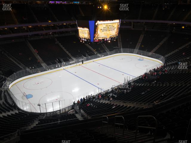 Seating view for T-Mobile Arena Section 201