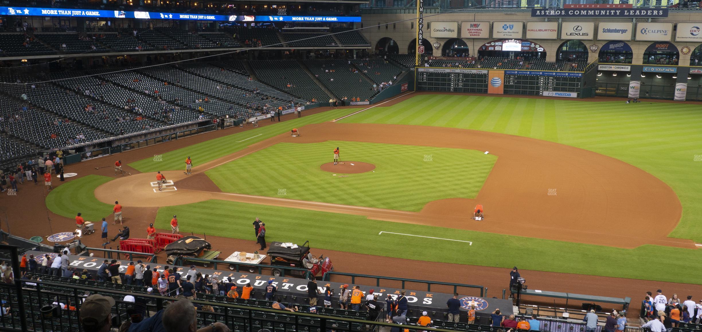 Seating view for Minute Maid Park Section 226