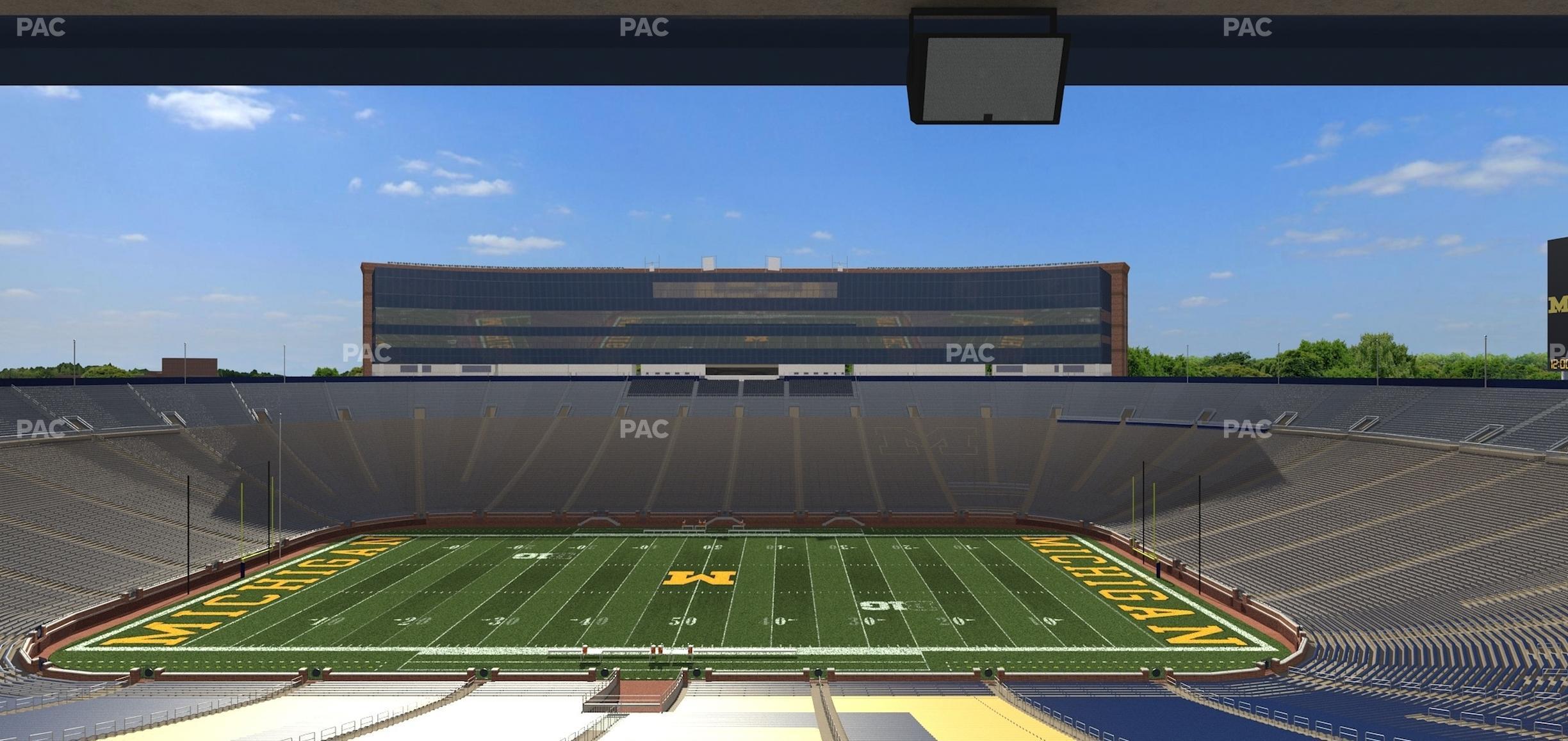 Seating view for Michigan Stadium Section 310