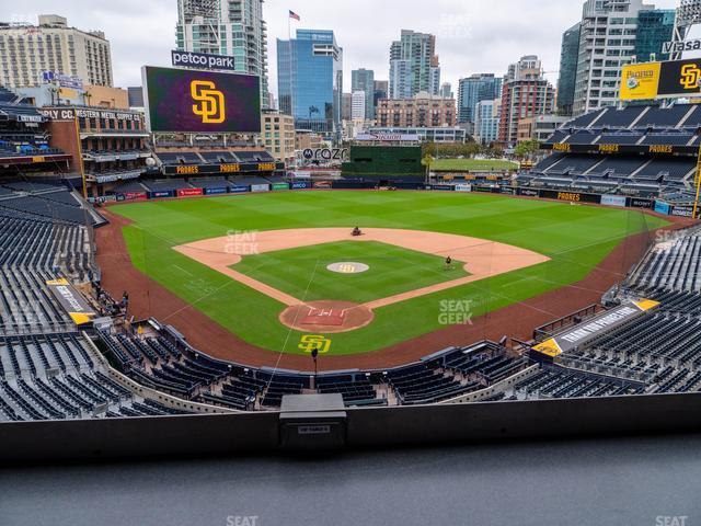 Seating view for Petco Park Section Terrace Vip Tables 5